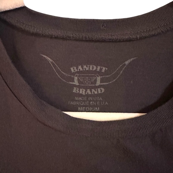 Bandit Brand Whiskey Distressed Sleeveless Tee Medium - Picture 2 of 8